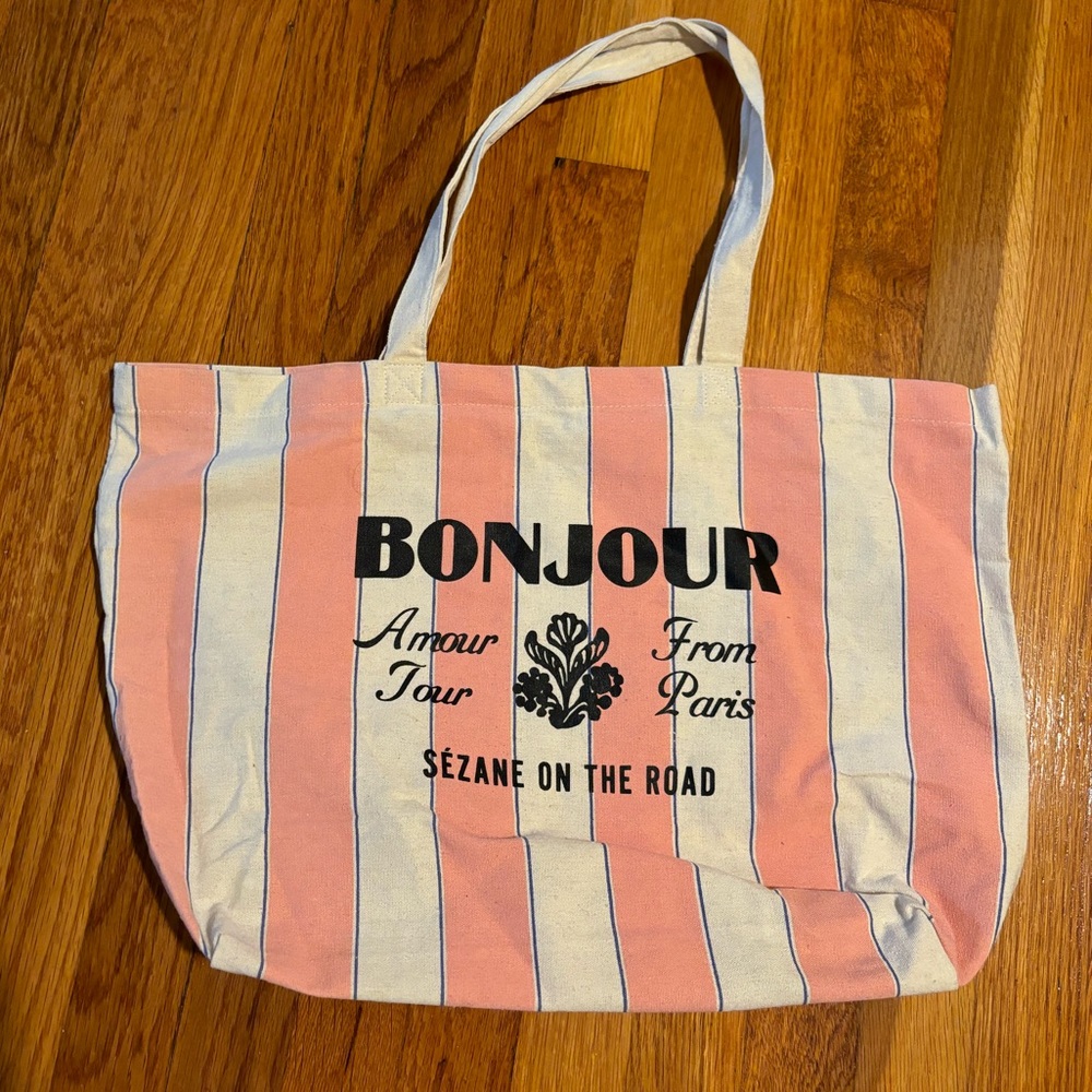 Bonjour Sézane tote bag